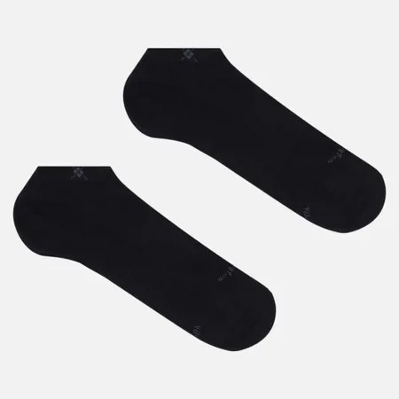 Комплект носков Burlington Everyday 2-Pack Sneaker, цвет чёрный, размер 40-46 EU