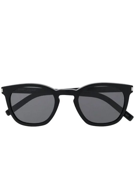 Saint Laurent Eyewear солнцезащитные очки в круглой оправе