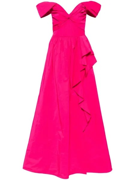 Marchesa Notte вечернее платье Twist, розовый