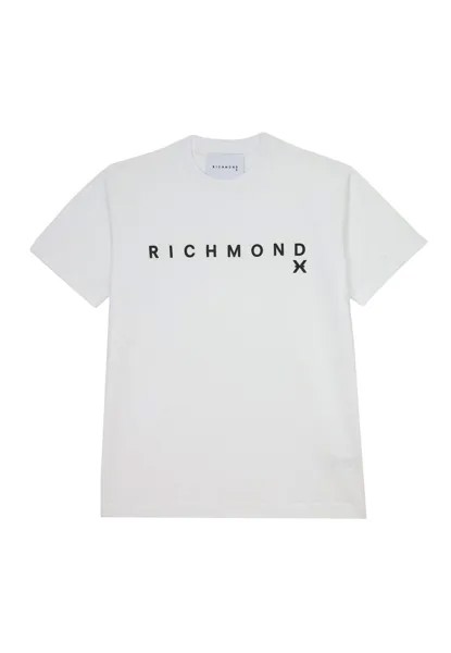 Футболка с принтом Lonigo Richmond, цвет off white