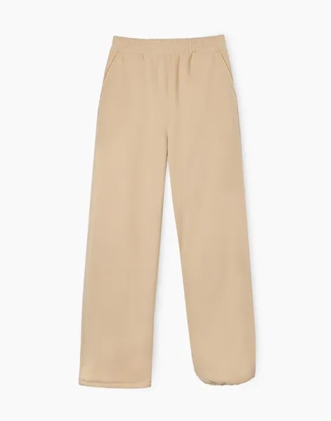 Спортивные брюки женские Gloria Jeans GAC021115 бежевые L/170 (48-50)