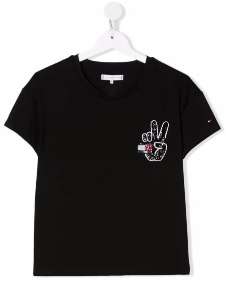 Tommy Hilfiger Junior футболка с логотипом