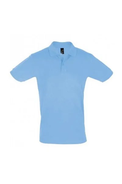 Рубашка поло с короткими рукавами Perfect Pique SOL'S, синий