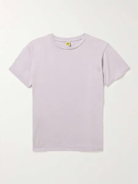 Футболка Slim Fit из хлопкового джерси VELVA SHEEN, фиолетовый