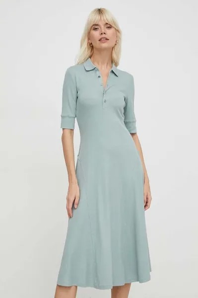 Платье Lauren Ralph Lauren, зеленый