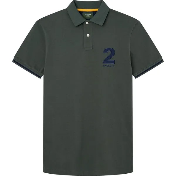 Поло Hackett Heritage Number, зеленый