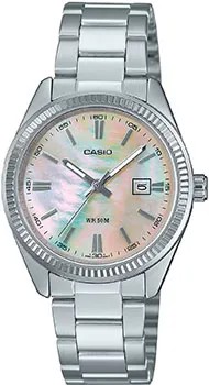 Японские наручные  женские часы Casio LTP-1302DS-4A. Коллекция Analog