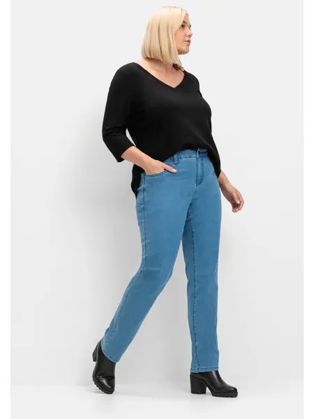 Джинсы sheego, цвет blue Denim