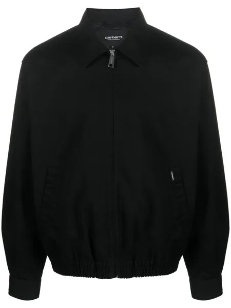 Carhartt WIP бомбер на молнии, черный
