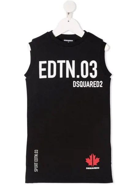 Dsquared2 Kids платье Sport Ed без рукавов