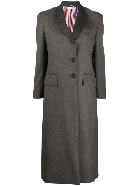 Thom Browne пальто с широкими лацканами