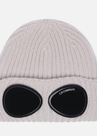 Шапка C.P. Company Extra Fine Merino Wool Goggle, цвет серый