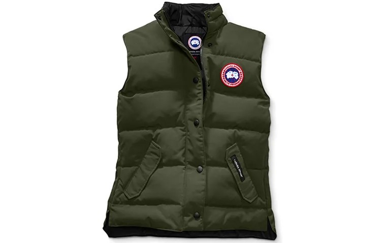 Женский жилет Canada Goose, армейский зеленый