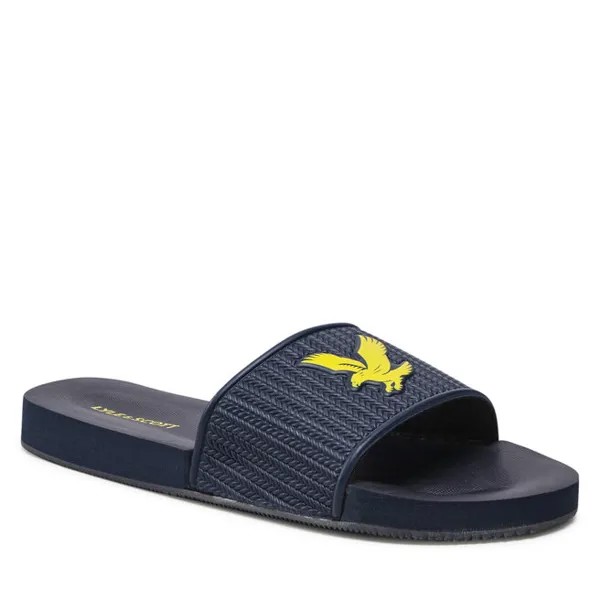 Шлепанцы Lyle & Scott EasySlide, темно-синий