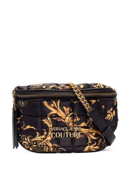 Versace Jeans Couture поясная сумка с узором