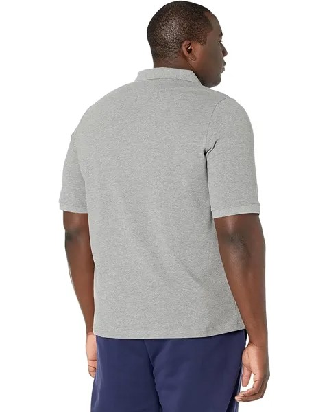 Поло PUMA Big & Tall Essential Pique Polo, цвет Medium Gray Heather 1