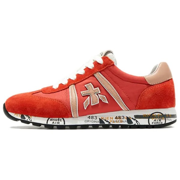 Кроссовки Premiata Lifestyle Shoes Women's Low-top, розовый/хаки