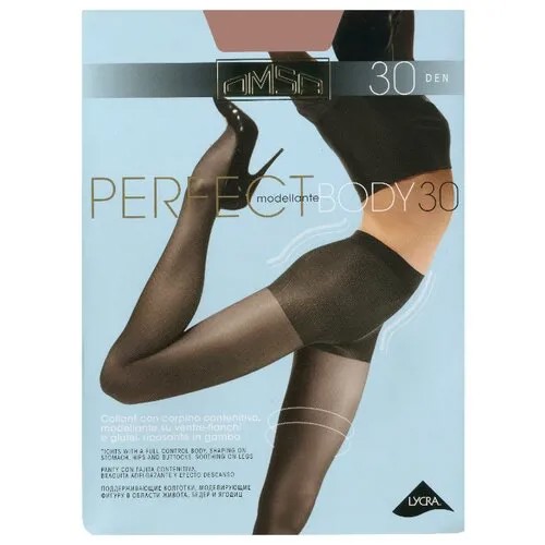 Колготки Omsa Perfect Body 30 den, размер 4-L, caramello (бежевый)