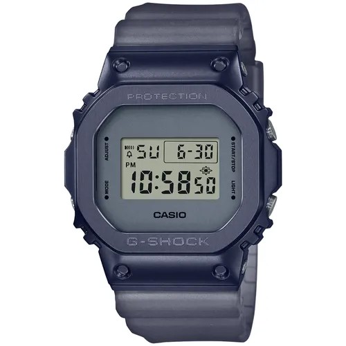 Наручные часы CASIO G-Shock GM-5600MF-2, синий, серый