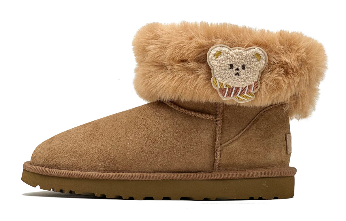CLASSIC MINI Зимние ботинки женские бежевые Ugg