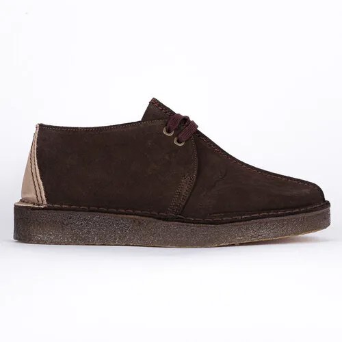 Полуботинки Clarks, размер 9, коричневый