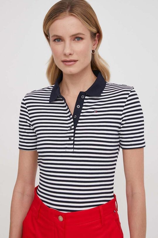 Поло Tommy Hilfiger, темно-синий