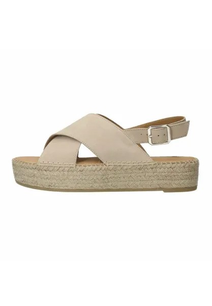Эспадрильи sacha, цвет beige