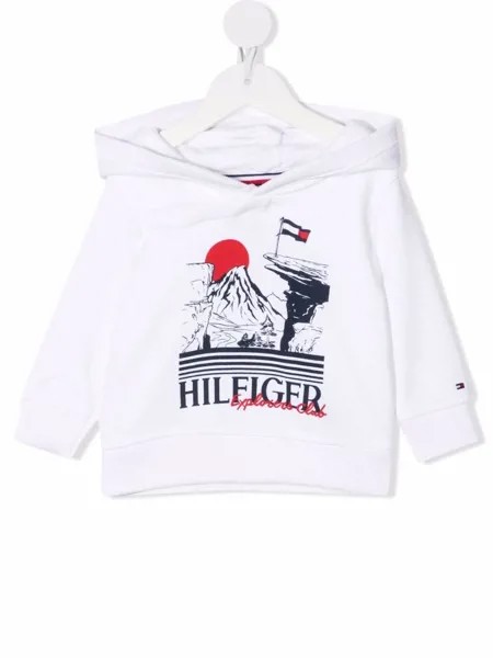 Tommy Hilfiger Junior худи из органического хлопка с логотипом