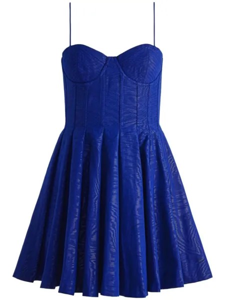 Alice + olivia платье мини Adara, синий