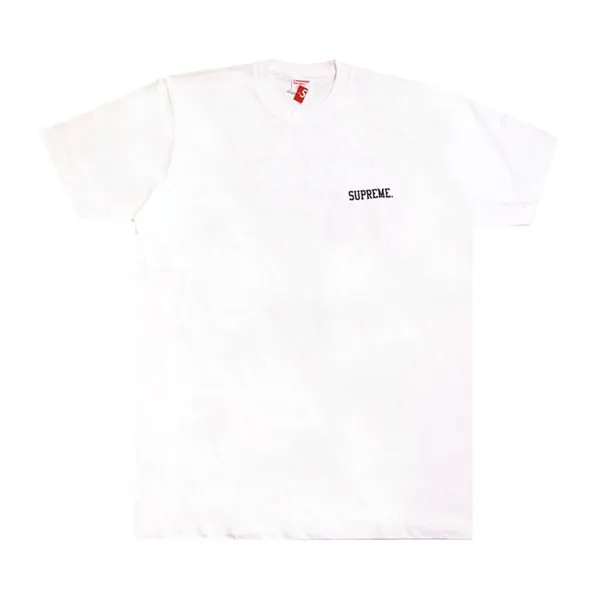 Футболка Supreme x Automobili Lamborghini Tee 'White', белый