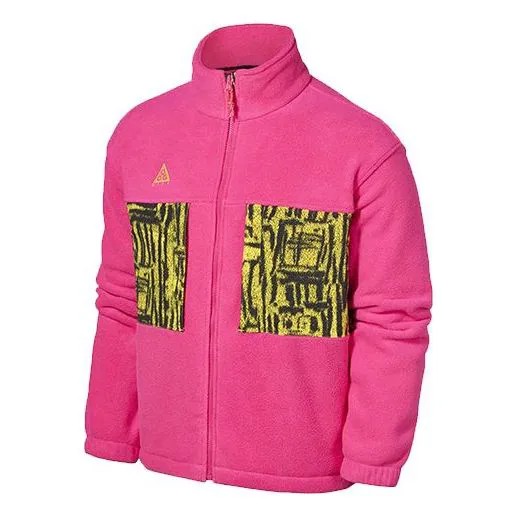 Куртка Men's Nike ACG Fleece Zipper Pink Jacket, розовый