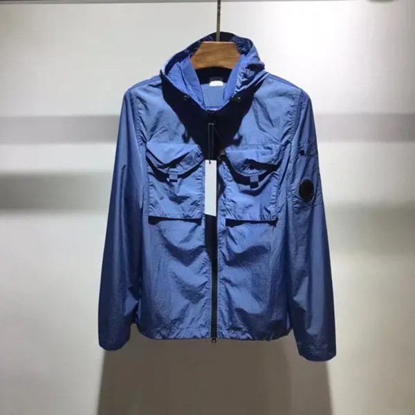 Куртка Techwear, Мужская одежда, куртка-бомбер с капюшоном, Повседневная Спортивная ветровка на молнии с карманами, Осенние бейсбольные Топы MA224