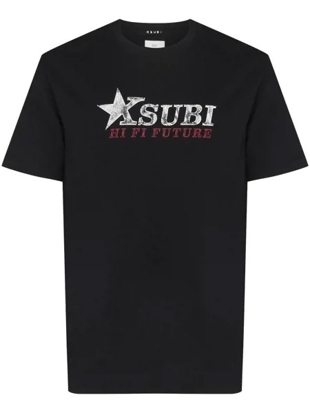 Ksubi футболка Hig Fi с логотипом