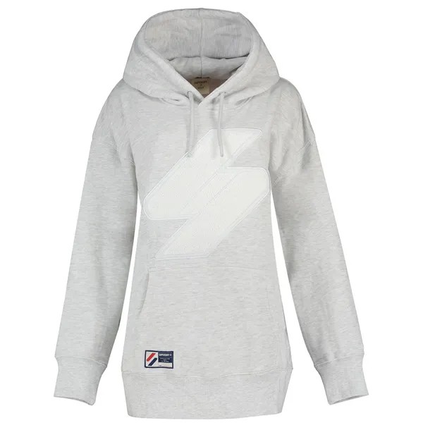 Худи Superdry Code Logo CHE OS, серый
