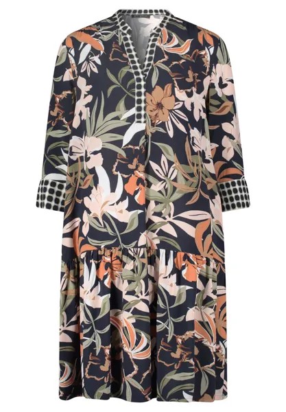 Платье Betty Barclay Stufen mit 3/4 Arm, цвет Dark Blue/Green