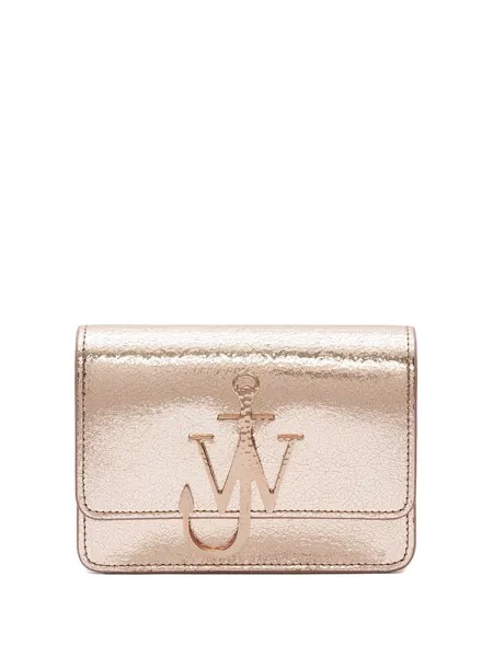 JW Anderson сумка с эффектом металлик и логотипом
