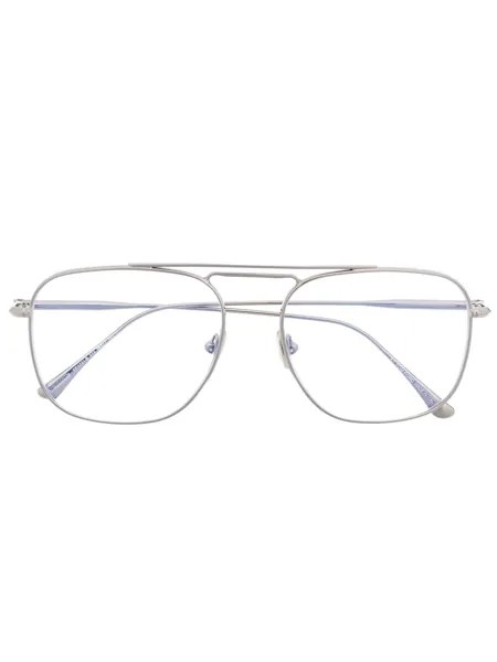 TOM FORD Eyewear очки-авиаторы с прозрачными линзами