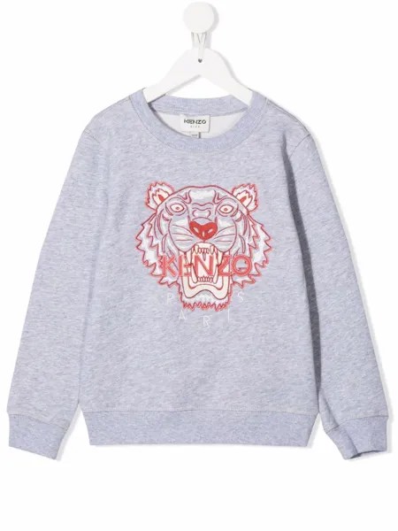 Kenzo Kids толстовка с вышивкой