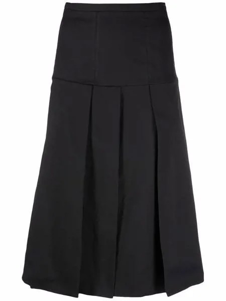 Tela A-line pleated skirt