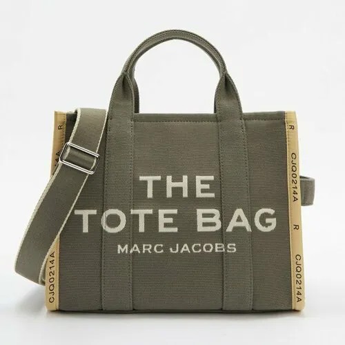 Сумка тоут MARC JACOBS, зелено-коричневый