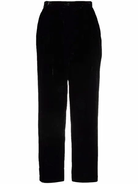 Valentino Pre-Owned укороченные брюки 1990-х годов с завышенной талией