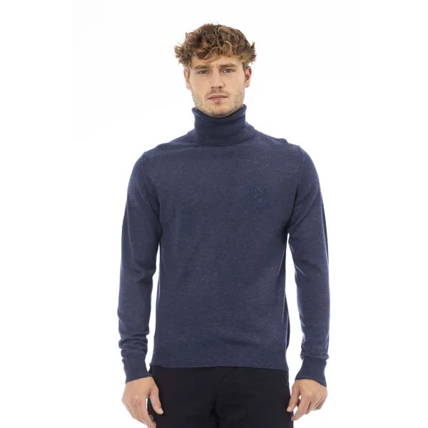 Водолазка Billionaire Turtleneck Sweater, синий меланж