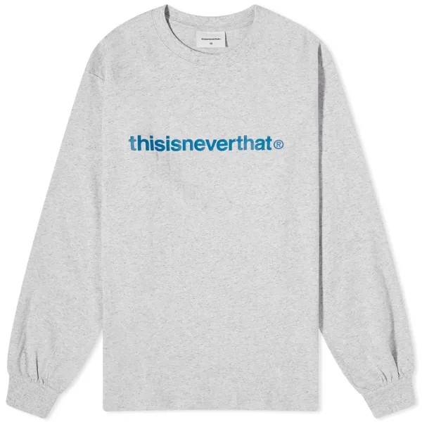 Лонгслив Thisisneverthat T-Logo, серый