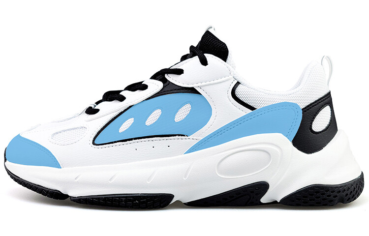 Кроссовки LINING Wing Wind Lifestyle Shoes Women's Low-top Black/white/blue, белый