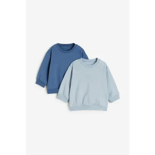 Толстовка H&M, размер 68, голубой