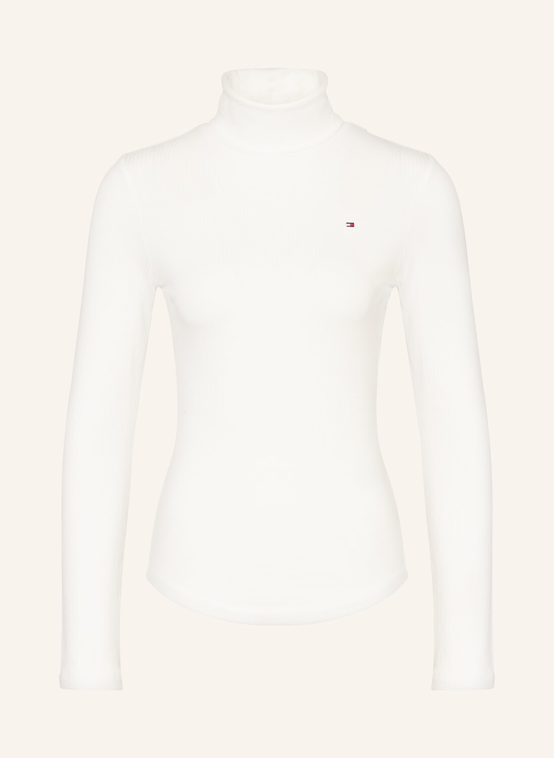 Водолазка-рубашка TOMMY HILFIGER, экрю