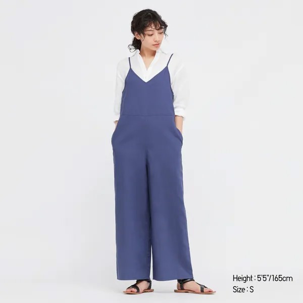 Комбинезон женский UNIQLO 447079COL66 синий XS (доставка из-за рубежа)