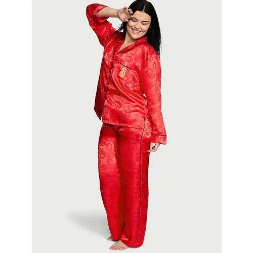 Пижама  Victoria's Secret, размер XL Regular, красный