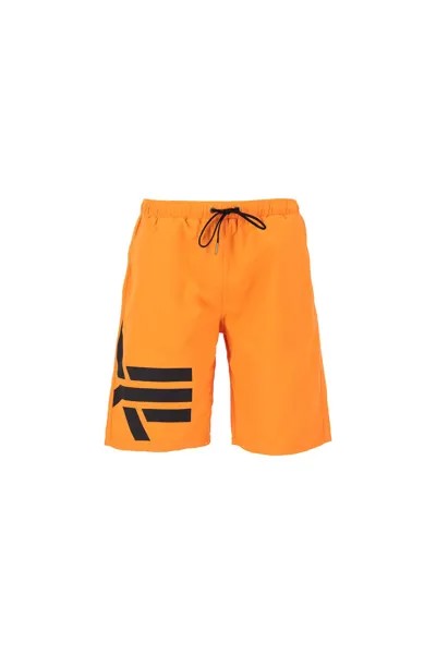 Обычные тренировочные брюки Alpha Industries, апельсин