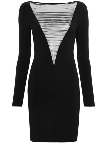 Maison Close платье мини Nuit Fauve, черный